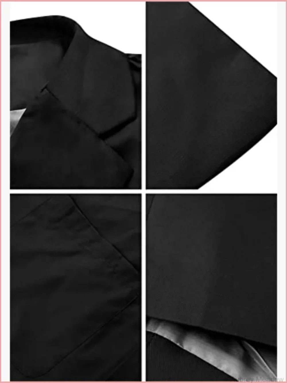 Long Sleeve Open Front Blazer Work Jacket Slim Fit Coat